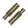 Anker bison, clogged, with a wedge, steel, yellow -pashed, M8x35 mm, 3 pcs