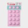 Baking uniform of the “hemispheres” shade, silicone, 29 × 17 cm, 15 cells (D = 4 cm), color mix