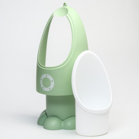 Pissue pot, "rocket", green color-5