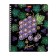 A notebook of 96 sheets in a cage on the crest "Precious fruits", covered cardboard, matte lamination, 3D foil, block 65, 4V, mix