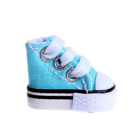 Puppet sneakers, sole length 3.8 cm, blue color-2