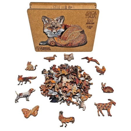 Figure puzzle "Fox"