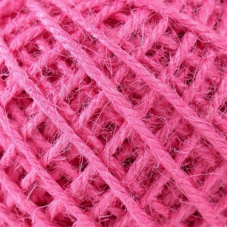 Yarn 100% juts "Softino Jute Colored" 50m ± 2m bright pink 50 g-2