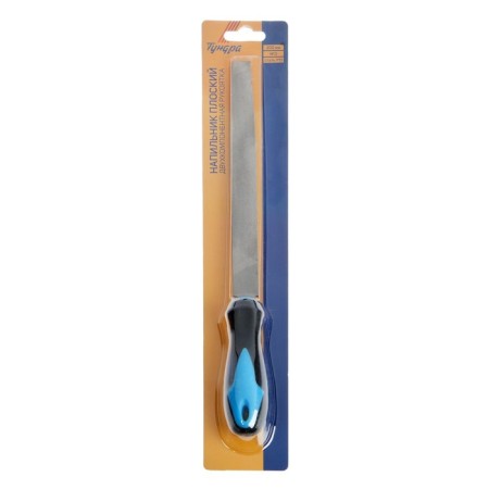 Tundra file, for sharpening chains drank, flat, U10, 2K handle, No. 3, 200 mm-3