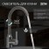 Kitchen mixer Zein Z3700, swing pour 26 cm high, ABS plastic, graphite