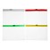 Set folder-convert on a zipper, A7+, 200 mkr format, 4 pieces, 4 colors, transparent, 8.5 x 13 cm