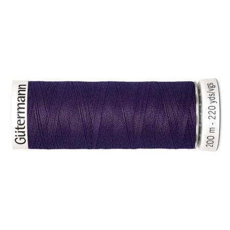 SEW-HALL thread for all materials, 200 m, 748277 (257 dusty purple)