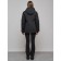 Ski jacket female, size 46, black color