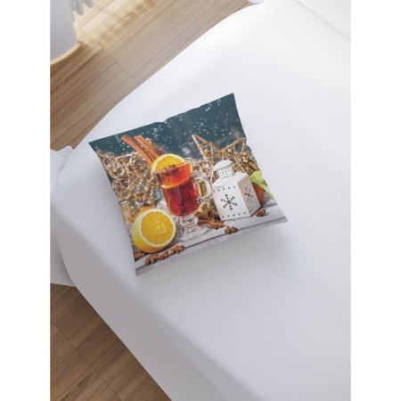 Pillowess decorative “The mood to warm up”, on a zipper, size 45x45 cm-1