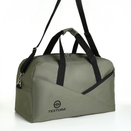 Road bag, textura, large size, green color-2