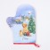 Mittens and Open Ethel "Christmas Evening" 20x28 cm, 100% HL, Vatin 250 g/m2