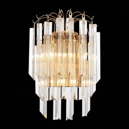 Sconces st. SL386.201.03. OSOLETO. 3x5 watts, G9, 26.5x44 cm, golden color-6