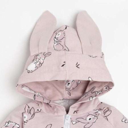Kit: sweatshirt and pants Kroshka I "Bunny" Growth 62-68 cm-5
