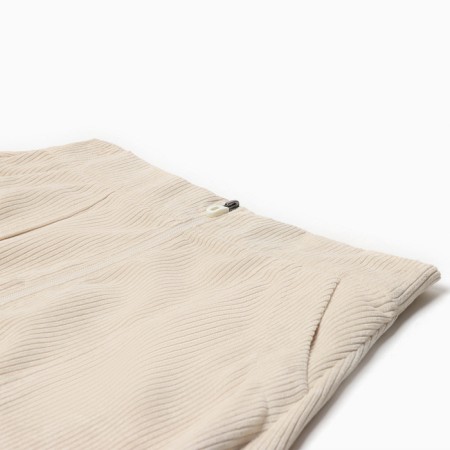 Women's skirt Minaku: Velvet Collection Milk color, river 42-8