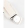 Metron for tuning musical instruments, universal, with a battery, white