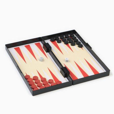 Board game 3 in 1 "Call": backgammon, chess, checkers, magnetic board 19 x 19 cm-1
