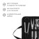 Maclay barbecue set: fork, tongs, spatula, knife, 38.5 cm