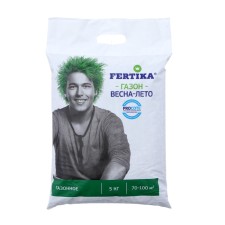 Feature fertilizer is lawn. Spring-summer 5 kg