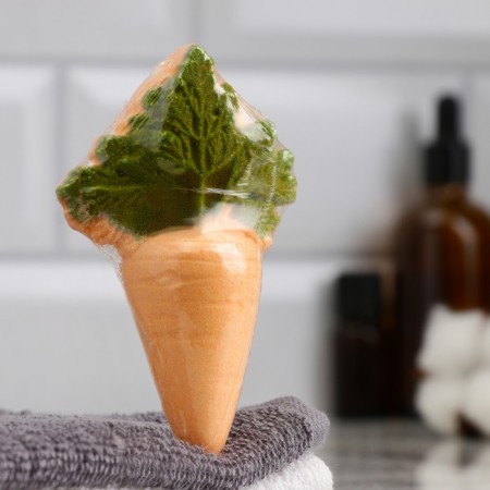 Bomb for the bath "carrots" 45 g aroma of mint-1