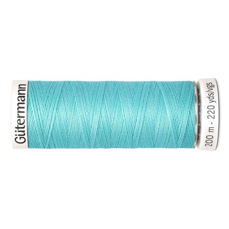 SEW-HALL thread for all materials, 200 m, 748277 (328 Aquamarine)