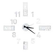 Interior tie-tie clock clock, 70 x 70 cm