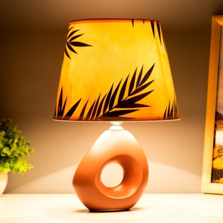 Sigalia table lamp E14 15W burgundy 15x15x28 cm Risalux-2