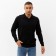 Jumper Polo Men's Minaku: Knitwear Collection Black Black, Rr. 46