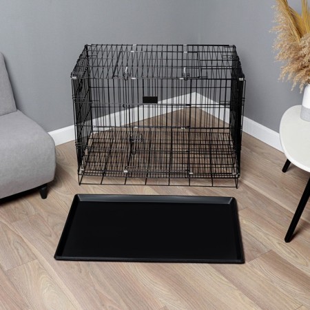 A cell with thickened rods for dogs and cats, 91 x 59 x 69 cm, black-5