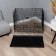 A cell with thickened rods for dogs and cats, 91 x 59 x 69 cm, black