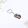Key keychain “My love is only for you”, acrylic, 13.3 x 8
