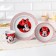 Set of dishes, 3 objects: plate Ø 16.5 cm, bowl Ø 14 cm, mug 250 ml, Minnie, Minnie Mouse