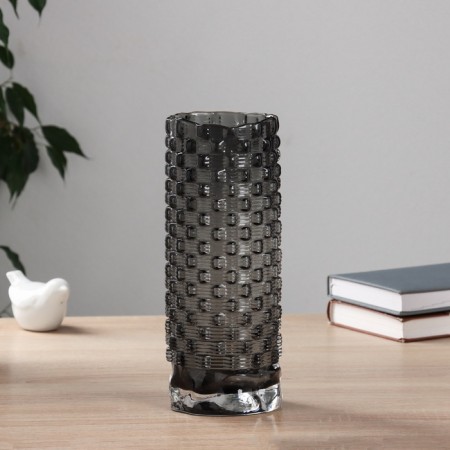 Lisbeth desktop vase, 25 × 10 cm, glass