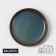 Porcelain dessert plate Magistro Garland, D = 17 cm, blue color