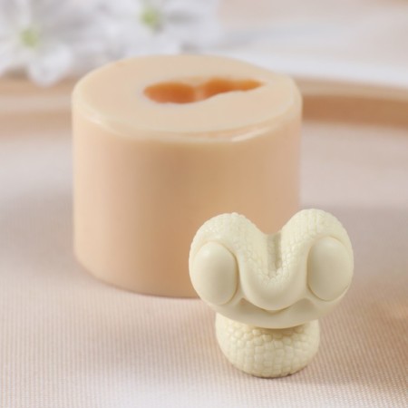 Silicone Mold "Snake No. 4" 4.2x4x5 cm-2