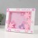 Photo frame plastic 13x18 cm "Flower" pink 23x2x18 cm