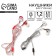 Vacuum headphones with additional element, mix