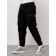 Cargo jeans male, size 48, black color