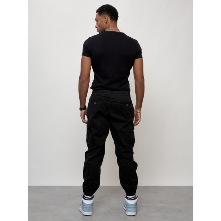 Cargo jeans, size 44-46, black color-3