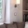 Frame W0011142, 1 Favorit socket, latte, glass