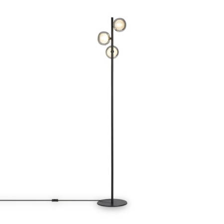 Freya Fr5435FL-03B Shimmer, 260x260x1602 mm, 3x25W, Black color Black-3