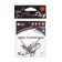 Hook Koi Long PlainShank, size 8 Int, BN color, 10 pcs.