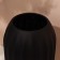 Vase for flowers "Delion" made of black glass 33 x 16 x 16 cm
