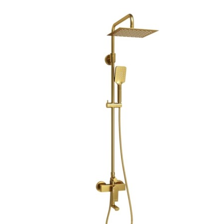 The shower system wasserkraft a155.198.201.bg, tropical shower, shower, gold