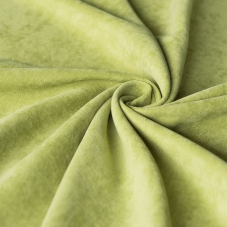 Set of curtains "Tina", size 2x145x270 cm, green color-1