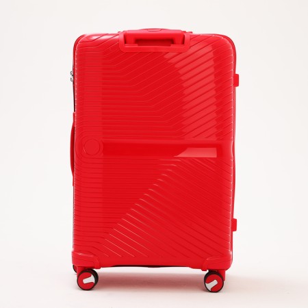 Big suitcase 28 ", lightning department, code castle, 4 wheels, red color-5