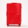 Big suitcase 28 ", lightning department, code castle, 4 wheels, red color