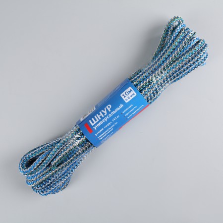 Universal cord with core PP, D = 8 mm, 10 m, color mix