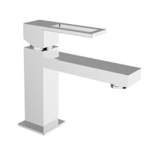 Zipponi Glam Two washbasin mixer, 1-crap with the bottom valve, chromium color