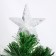 Fibrooptic Christmas tree "Rainbow bunch" 60 cm D of the lower tier 35 cm, 55 branches