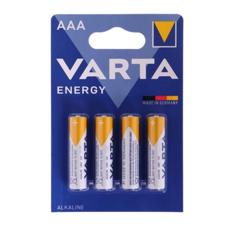 Alkalin battery VARTA ENERGY, AAA, LR03-4BL, 1.5V, blister, 4 pcs.-2
